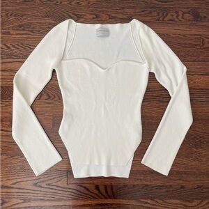 NWOT Modern Citizen Knit Cutout Top
